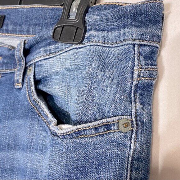 Banana Republic Factory Mid Rise Med Wash Girlfriend Jeans 28 - Picture 13 of 15